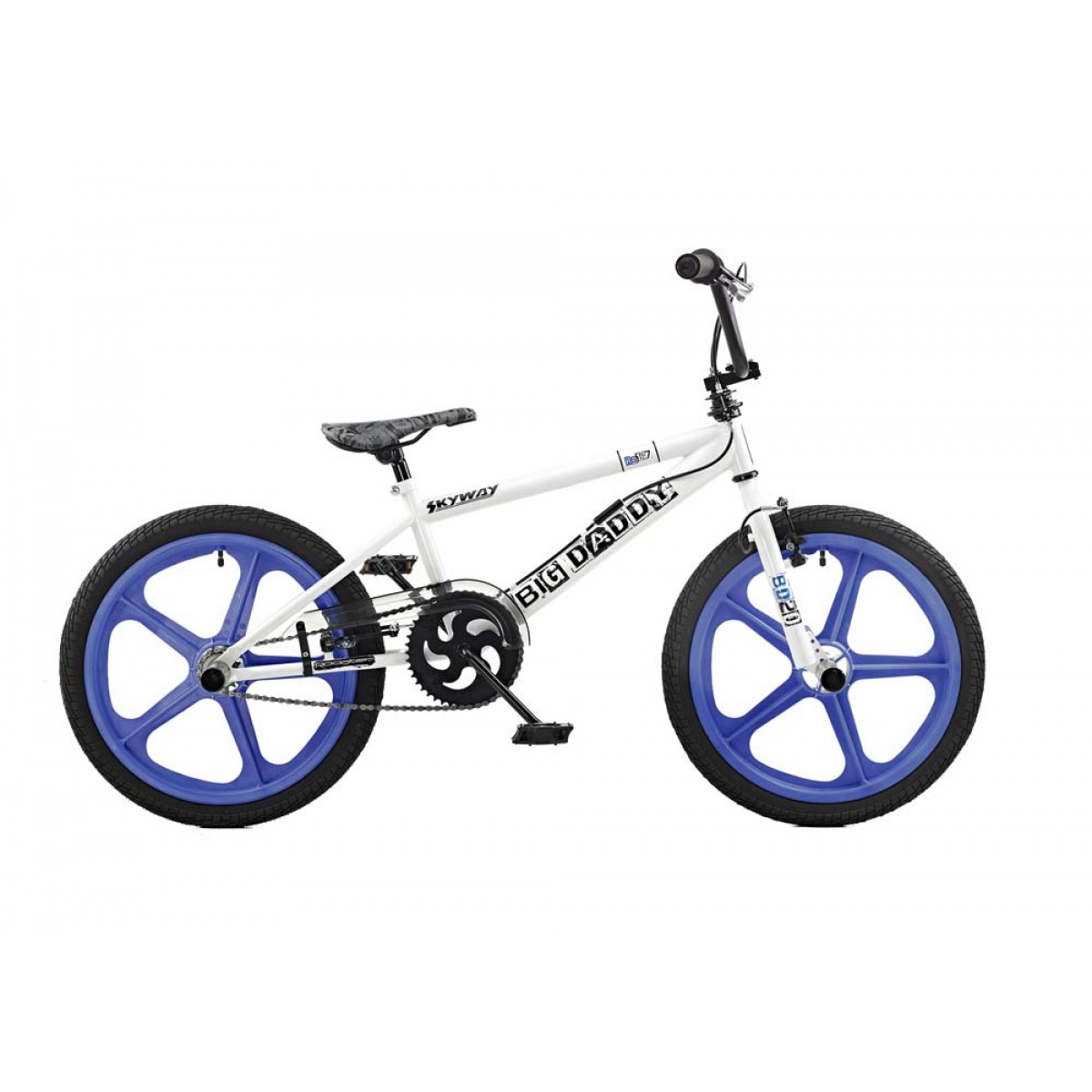 blue bmx wheels