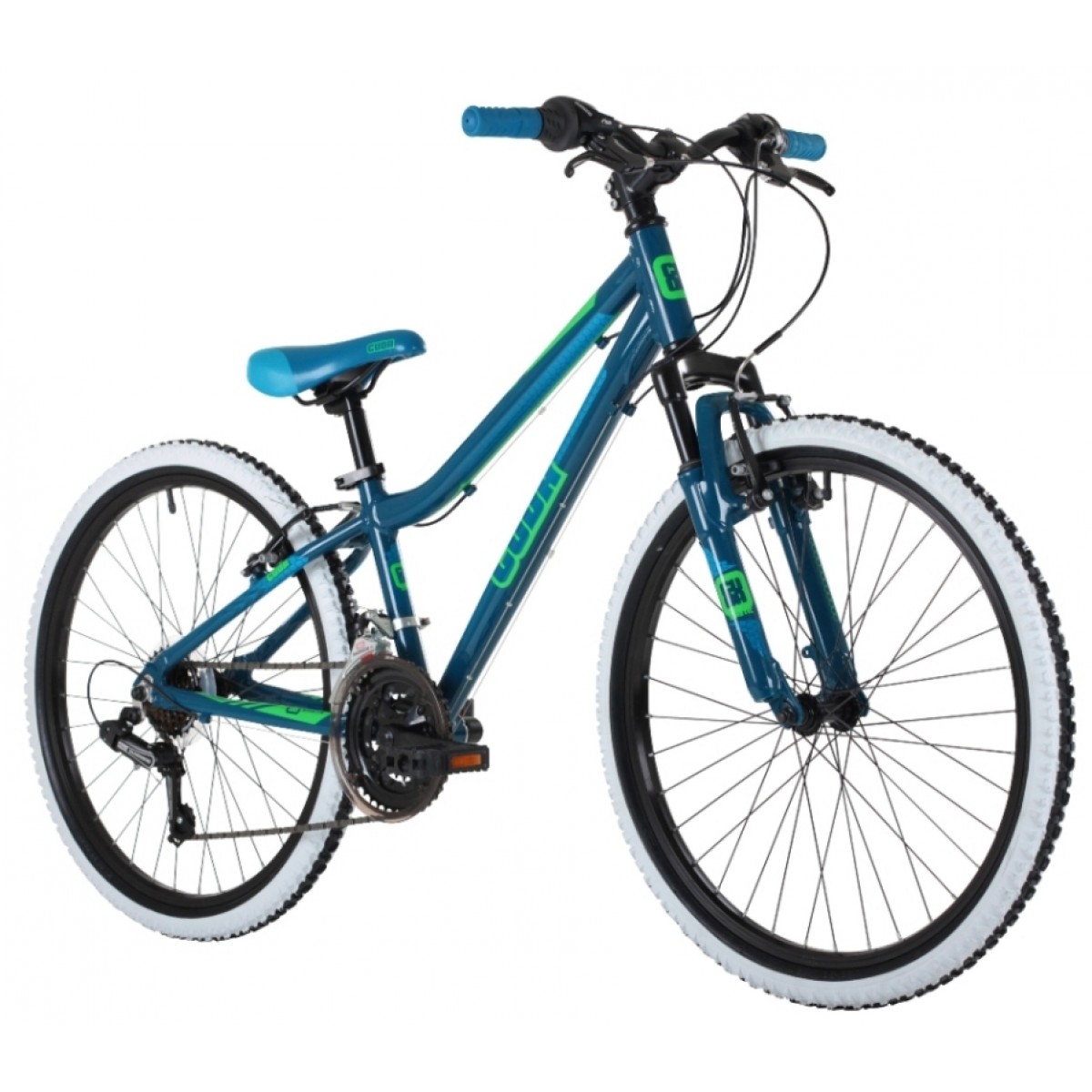 boys blue mountain bike